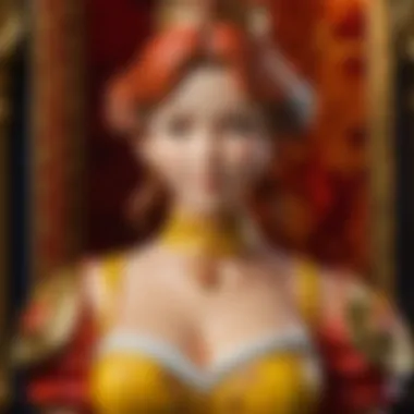 Intricate Symbolism in Elizabeth's Outfit Connection Intricate symbolism