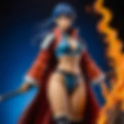 Intricate Tamaki Figure Design