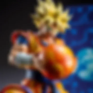 Intricately Designed Dragon Ball Z Sculpture