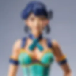 Intricately Designed Japanese Plastic Figure
