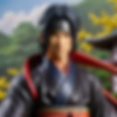 Exquisite Detailing of Itachi Uchiha Character Detailed Itachi Uchiha Character Representation