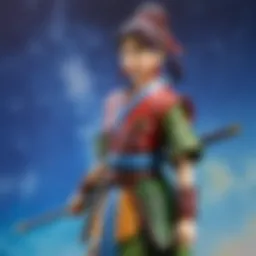 A stunning close-up of an Itadori figurine showcasing intricate details and craftsmanship.