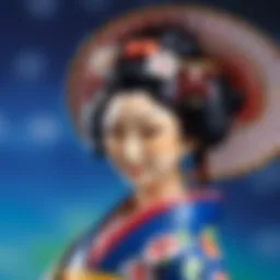 Japanese Geisha Nami Figure