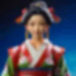 Exquisite Japanese Plastic Figure showcasing intricate design