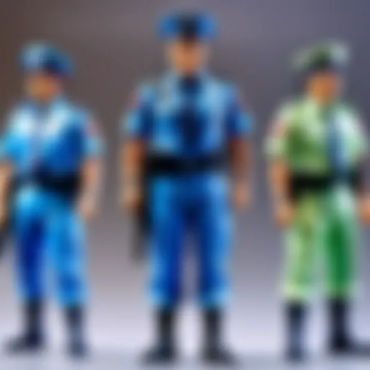 Japanese Police Action Figure Evolution Timeline