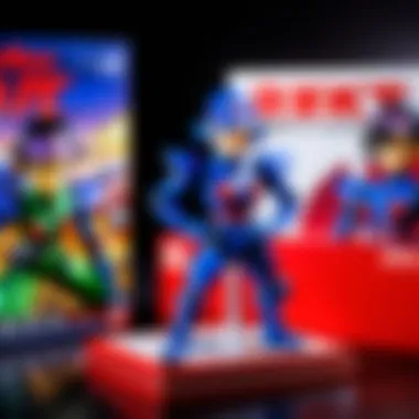 Elegant Display of Japanese Team Rocket Booster Box in a Collector's Showcase Japanese Team Rocket Booster Box Collection Display