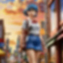 An artistic representation of the protagonist's journey in 'Jobless Reincarnation'