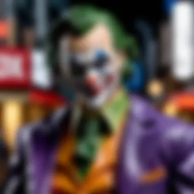 Mafex The Joker Dynamic Pose: A Menacing Stance