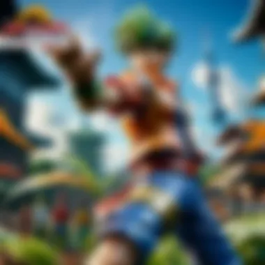 Collector's Edition Poster of Jump Force High-quality poster displaying iconic scenes from the game