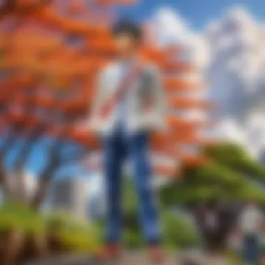 Embracing Independence Illustration of Kotaro embracing his newfound independence in a cozy apartment