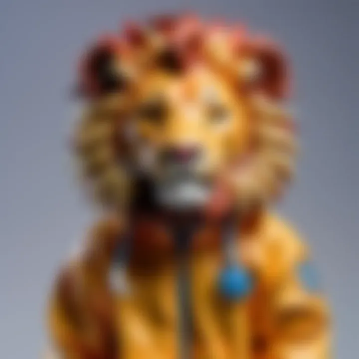 Intricate Details of Lion Kigurumi Evolution