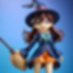 Artistic representation of Little Witch Academia Nendoroids showcasing their unique details