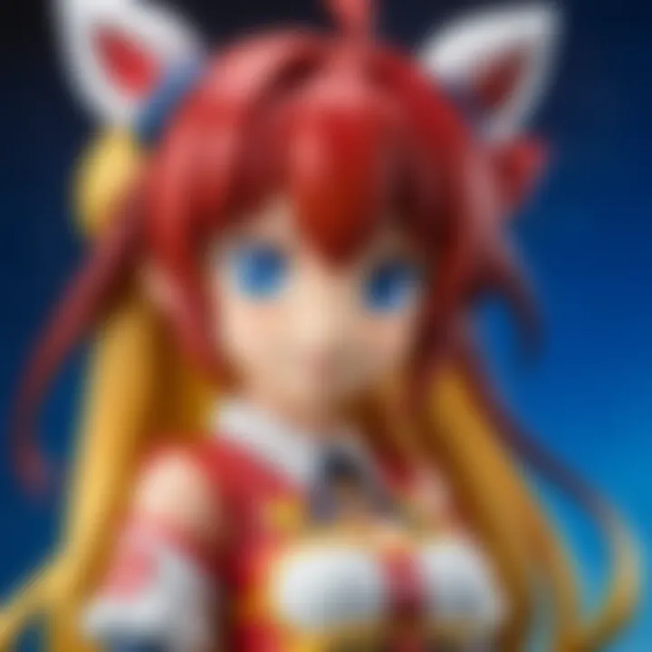 Luigiplush Branding on Anime Collectibles Luigiplush Logo on Exquisite Anime Merchandise
