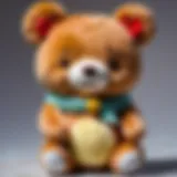 Luxurious Rilakkuma Plush in Elegant Setting