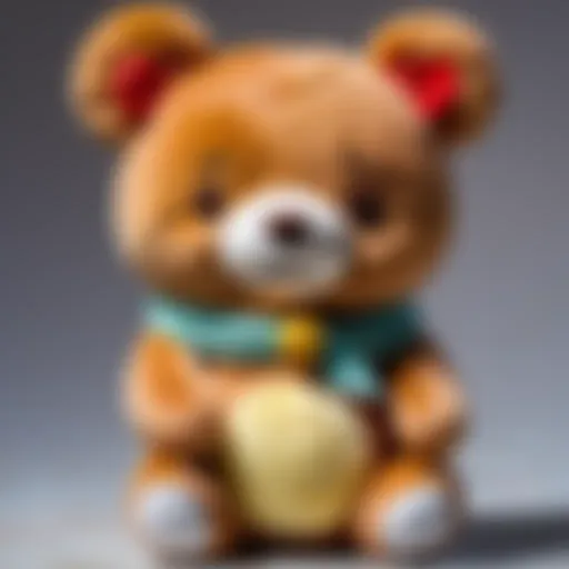 Luxurious Rilakkuma Plush in Elegant Setting