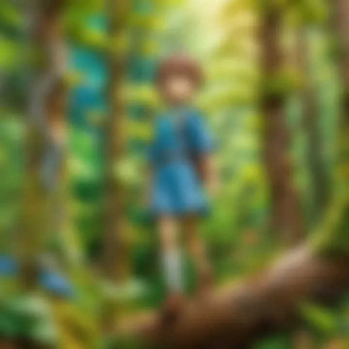 Magical Forest Ni No Kuni Art Print