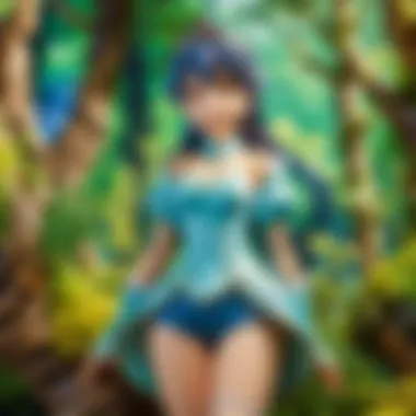 Enchanted Forest Realm Magical Forest Setting