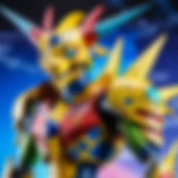Majestic Digimon Card Artwork