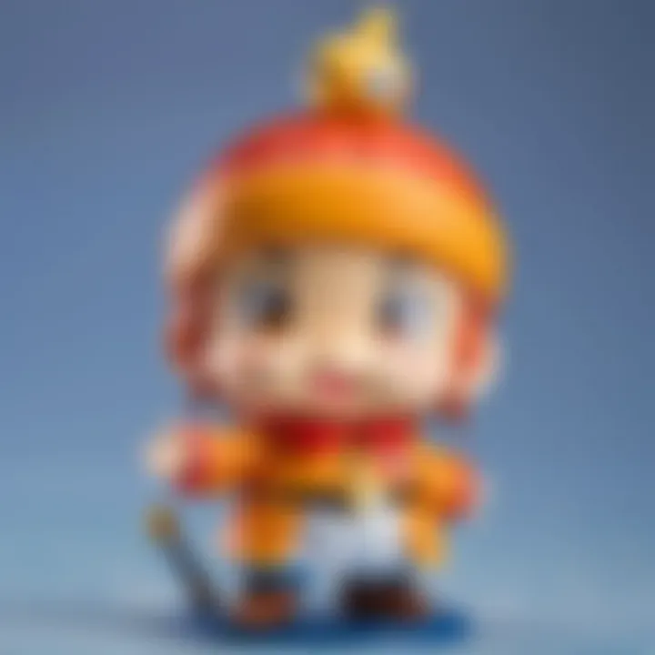 Majestic Waddle Dee Nendoroid standing on a pedestal