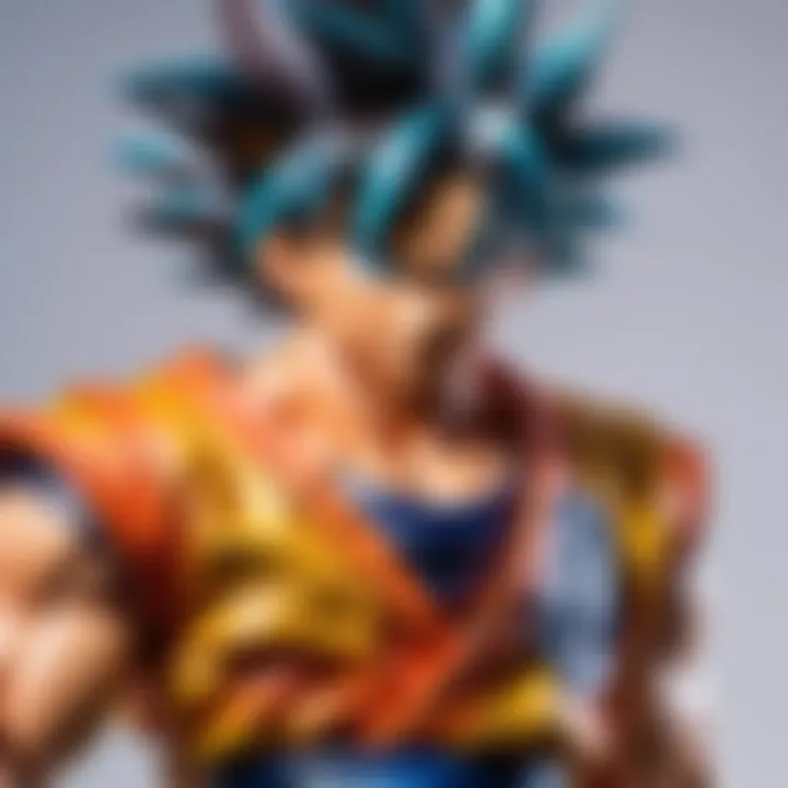 Detailing the intricacies of Goku collectible figures