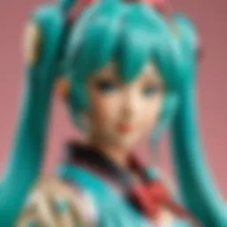 Exquisite Craftsmanship of a Miku Figure
