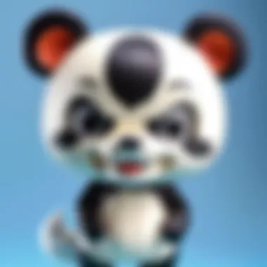 Monokuma Nendoroid in vibrant colors showcasing its unique design and features