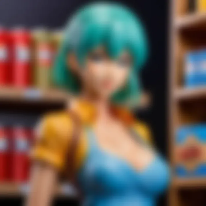 An organized inventory system for an online anime shop