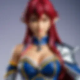 Mystical Erza Cosplay Costume