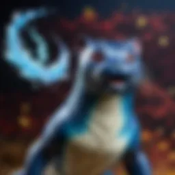 Mystical Seal in Blue Exorcist Movie