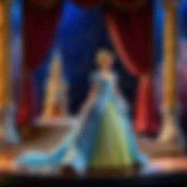 Mystical Stage Set for Cinderella's Musical Tale