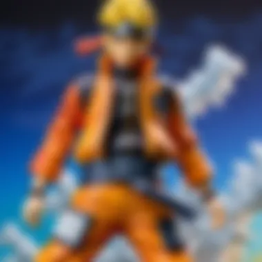 Aesthetic Naruto Anime Merchandise Aesthetic beauty of Naruto-themed Japanese anime merchandise