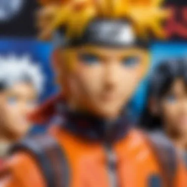 Fan excitement and engagement at a Naruto movie premiere event