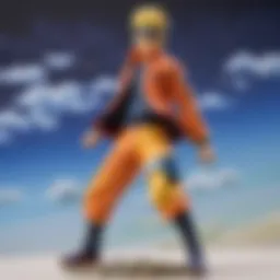 Illustration of Naruto Uzumaki, the protagonist of the manga series