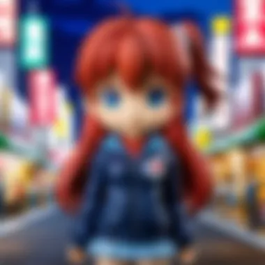 Nendoroid Market Trends Overview Infographic illustrating the popularity of Nendoroids in the anime market.