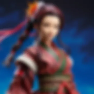 Collector's Pride: Rare Nezuko Action Figure Showcase Collector's Pride: Rare Nezuko Action Figure Showcase