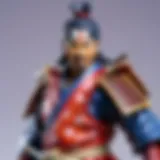 Japanese Samurai Warrior Plastic Figure