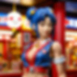 Colorful Japanese Plastic Figures Displayed at NipToys