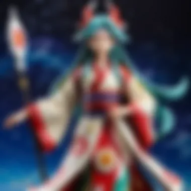 Intricate Details of Okami Amaterasu Figure's Celestial Accessories