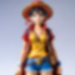 Vibrant One Piece themed birthday banner