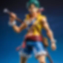 A pivotal scene from One Piece Volume Four highlighting character dynamics