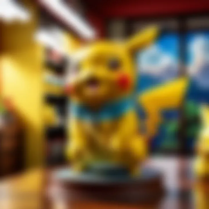 Pikachu Apparel in Artistic Display