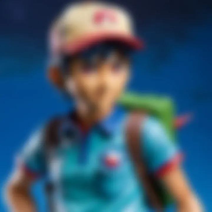 Pokemon Trainer Ash Ketchum Action Figure