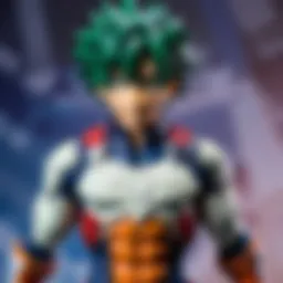 Powerful Hero Figurine in Action