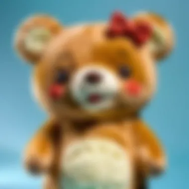Whimsy and Charm of Rilakkuma Collectibles Rilakkuma Plush Amongst Whimsical Decor