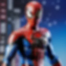 Spiderman Figure Artistic Detail