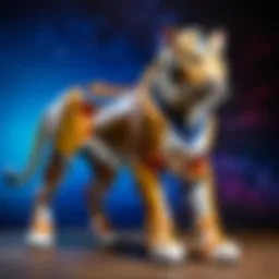 Sleek Liger Zero Model Kit Design