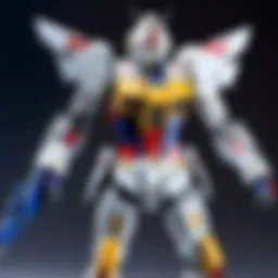 Sleek Mecha Design of Justice Gundam