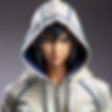 Sleek Monochrome Code Geass Hoodie Sleek Monochrome Code Geass Hoodie
