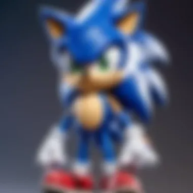 Iconic Characters of Sonic GE Plush Variety of iconic characters in Sonic GE plush collection