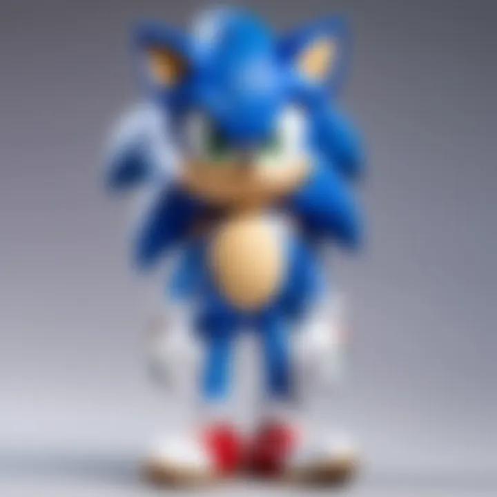 Intricate details and unique designs of Sonic GE plush toys